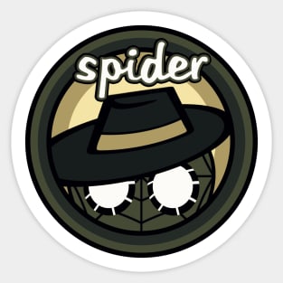 Spider (Noir) Sticker